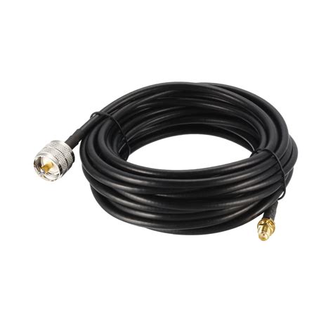 Uxcell SMA Female To UHF PL 259 Male RG58 RF Coaxial Coax Cable 20ft