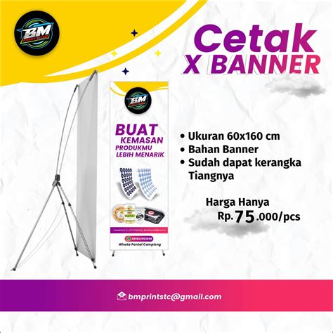 Jual PAKET CETAK X BANNER FILE SIAP CETAK Shopee Indonesia