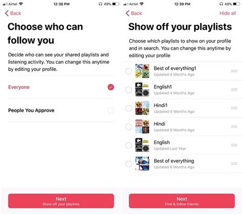 How To Create Apple Music Profile In Ios 11 Beebom