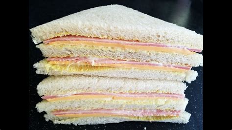 sandwich recipes ham cheese sandwich recipe youtube