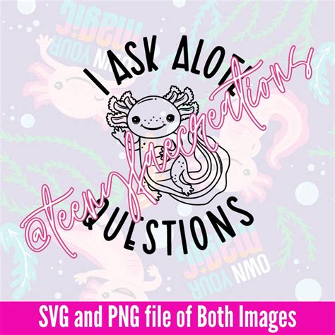 Girl Scout Cookie Themed Axolotl Svg And Png File Etsy Australia