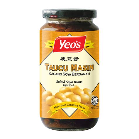 YEOS TAUCU MASIN SALTED SOYA BEANS 450G Grand Laguna