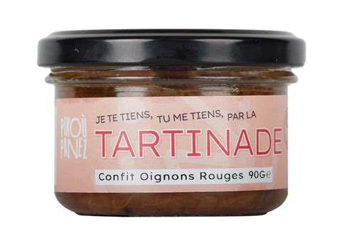 Tartinade Confit D Oignons Rouges En Pot En Verre De G Agaia