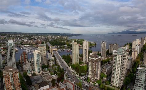 Premium Photo | Aerial view of a modern cityscape on west coast ...