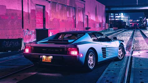 Synthwave Car Wallpapers - Wallpaper Cave