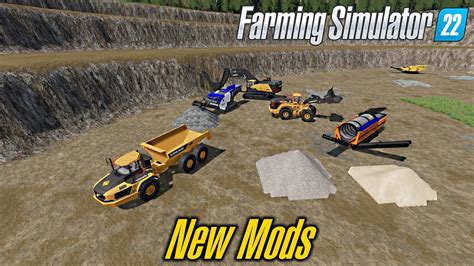 FS22 New Mining Machines TCBO MCE V2 Farming Simulator 22 Mods