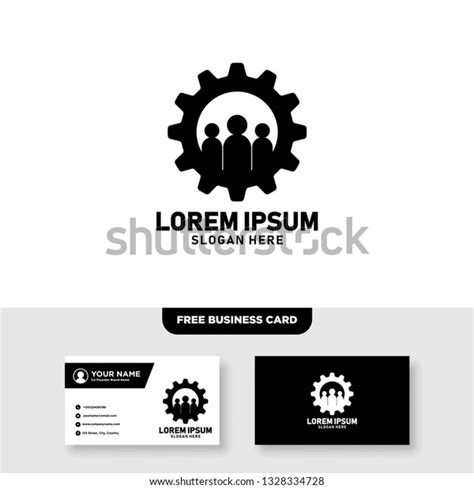 Automotive Logo Free Business Card Template Stock Vector (Royalty Free ...