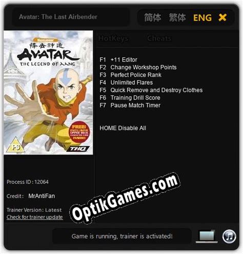 Avatar: The Last Airbender: Cheats, Trainer +7 MrAntiFan » Downloads ...