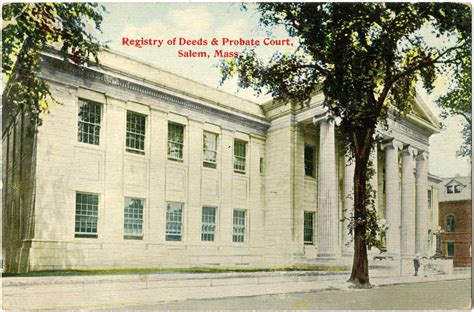 [court House Salem Mass ] This Postcard Shows A View Of  Flickr