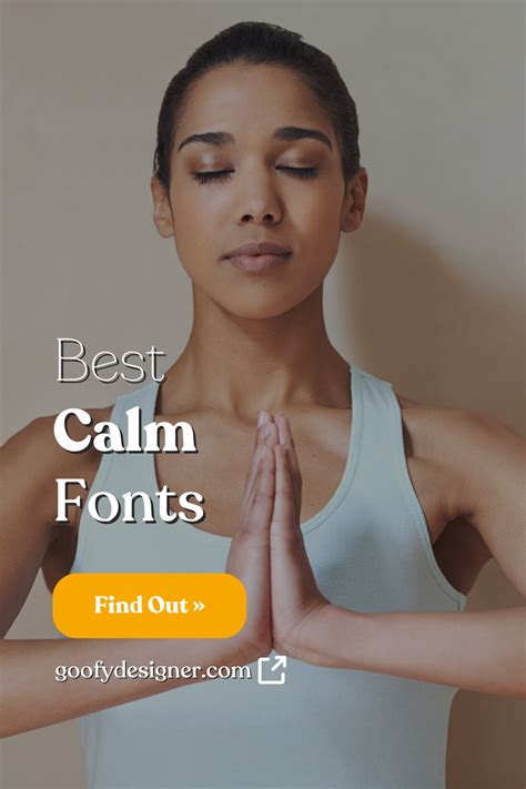 27 Calm Fonts to Enhance Your Digital Wellbeing | Cool fonts, Font ...