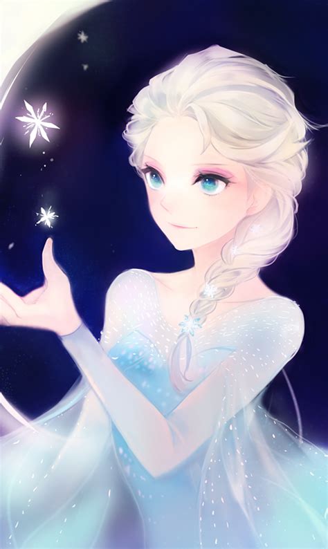 Elsa The Snow Queen Frozen Mobile Wallpaper By Lpip 1692170