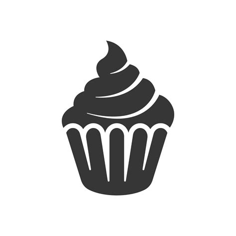 cupcake logo icon design template vector 7635516 Vector Art at Vecteezy