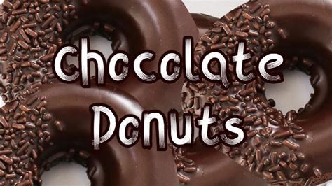 Eggless Chocolate Donuts Eggless Chocolate Donuts