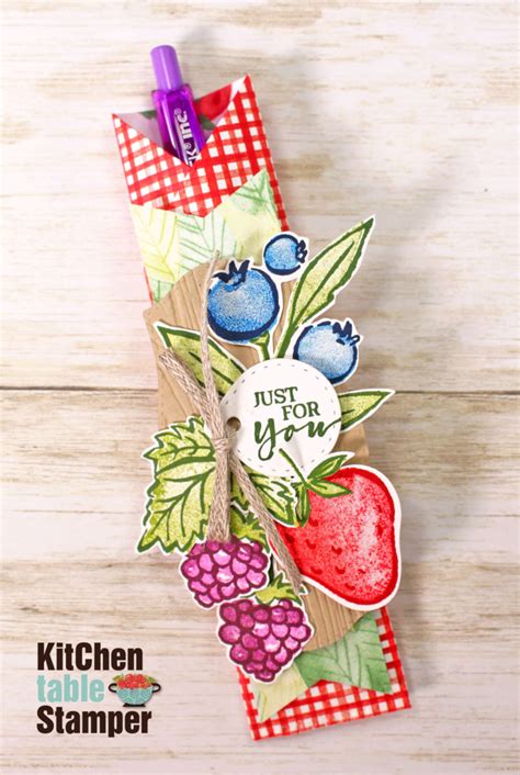 Pen Packet Kitchen Table Stamper