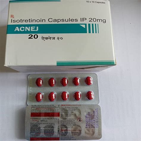 Acnej Mg Isotretinoin Capsules Ip Packaging Type Box At Rs