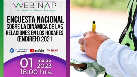 Webinap Encuesta Nacional sobre la Dinámica de las Relaciones en los