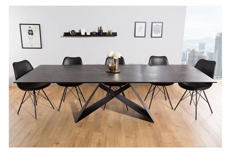 Autyork Pied Central Table Salle A Manger Extensible Design