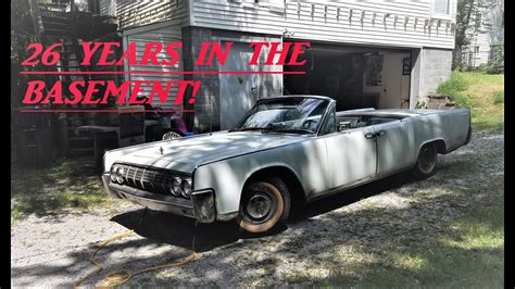 64 Lincoln Continental Convertible Restoration YouTube