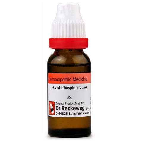 Dr Reckeweg Acidum Phosphoricum Ch Dilution For Clinical