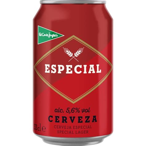 Comprar Cerveza Rubia Especial Tipo Lager Pack 12 Latas 33 Cl EL