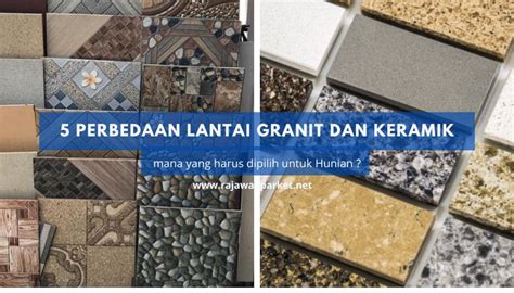 Kenali Perbedaan Lantai Granit Dan Keramik Mana Yang Harus Dipilih