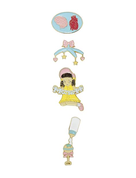 Melanie Martinez Cry Baby Enamel Pin Set Hot Topic