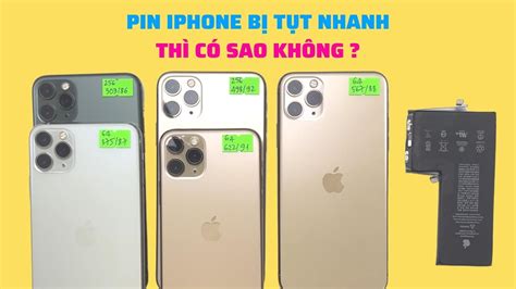 Pin Iphone B T T Nhanh Th C Sao Kh Ng C Ch Ch N Mua Iphone C