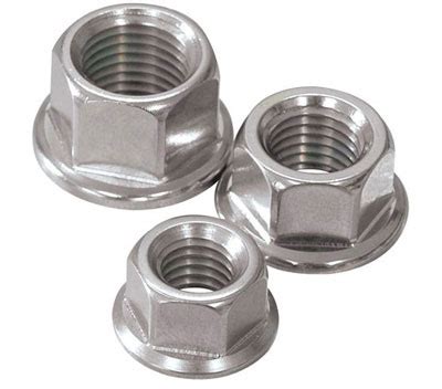 Serrated Hex Flange Nuts Stainless Steel Serrated Hexagon Flange Nut