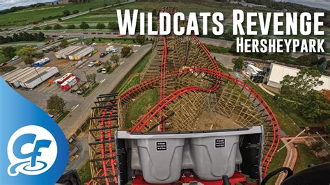 Wildcats Revenge Back Seat On Ride 5K POV 60fps Hersheypark YouTube