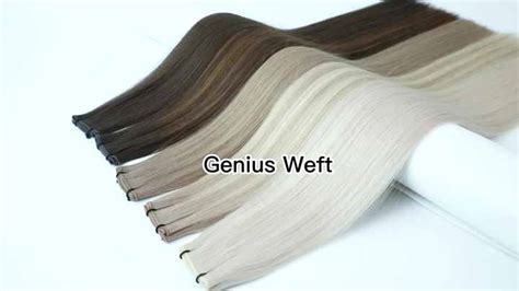 Leshine New Design Genius Wefts Invisible Weft Human Hair Extensions