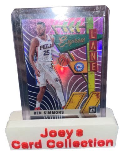 Panini Donruss Optic Express Lane Pink Ben Simmons Ebay