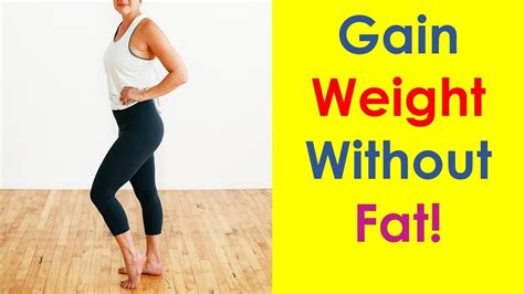 3 Exercise To Gain Weight Without Fat Build Muscle Mass Fast Youtube