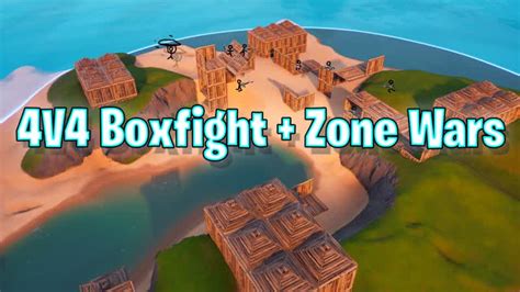 V Boxfight Zone Wars Twin Fortnite Creative Map Code