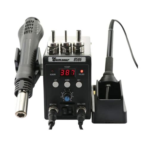 2 In 1 Soldering Station Hot Air Gun Solder Iron YoupiLab Components