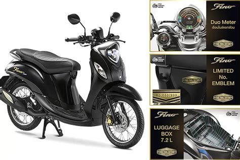 Produksi Hanya 999 Unit Yamaha Thailand Rilis Yamaha Fino Final