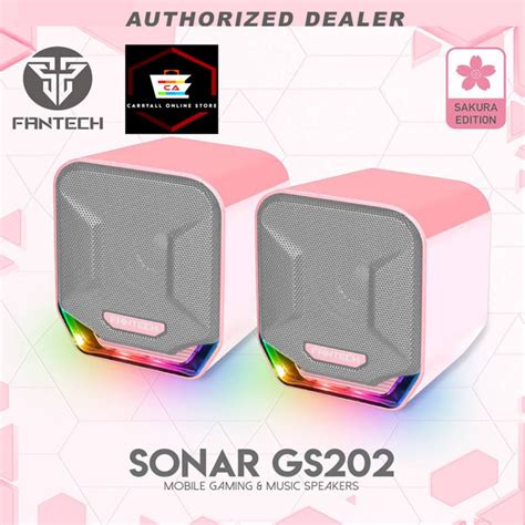 Fantech GS202 Sonar Gaming Speaker SAKURA PINK Edition Lazada PH