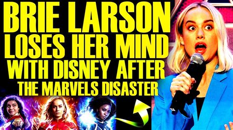 Brie Larson Angry Response To Disney After The Marvels Box Office