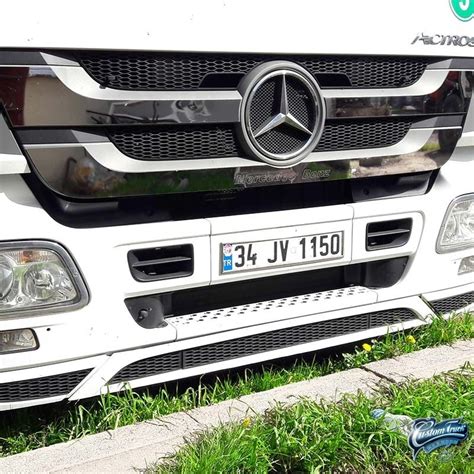 Grille Calandre Mercedes Actros Mp En Inox Chrom Accessoire En Ac