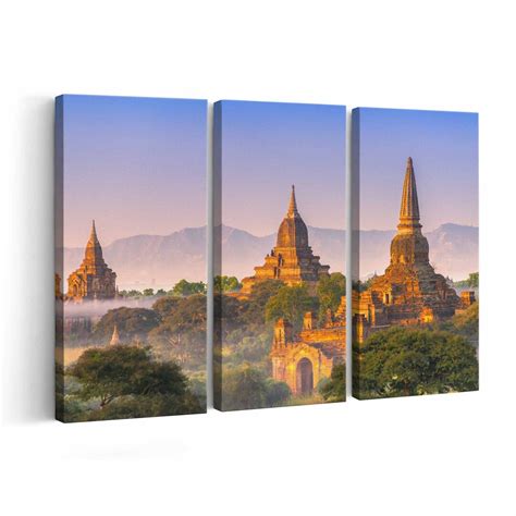 Bagan Canvas Print Bagan Wall Art Bagan Poster Bagan Home Decor Bagan ...