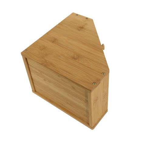 Large Bamboo Bread Boxes For Kitchen Countertops Custom B2b Solutions