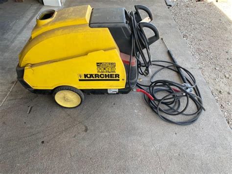 Karcher Hot Pressure Washer Bigiron Auctions