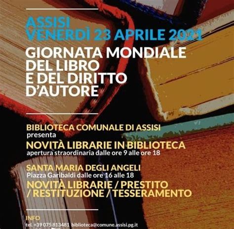 Giornata Mondiale Del Libro E Del Diritto Dautore Iniziative Ad