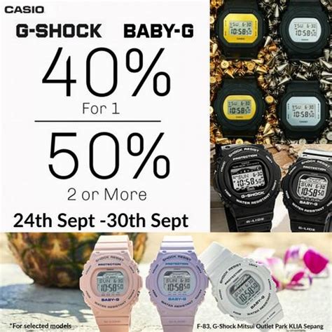 24 30 Sep 2020 G Shock September Sale At Mitsui Outlet Park