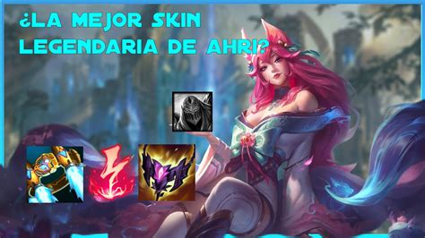 Siendo El MVP De La Partida Con Ahri Flor Espiritual Temporada 13