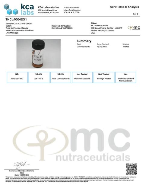 Buy Delta Thcb Distillate At Best Price Vivimu