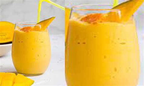 National Mango Day Mango Drink Recipes To Satisfy Your Tropical