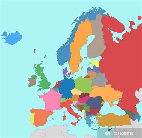 Mapa Polityczna Europy Bez Nazw Panstw Mapa Europy Porn Sex Picture