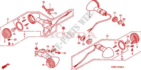 Blinker F R Honda Shadow Honda