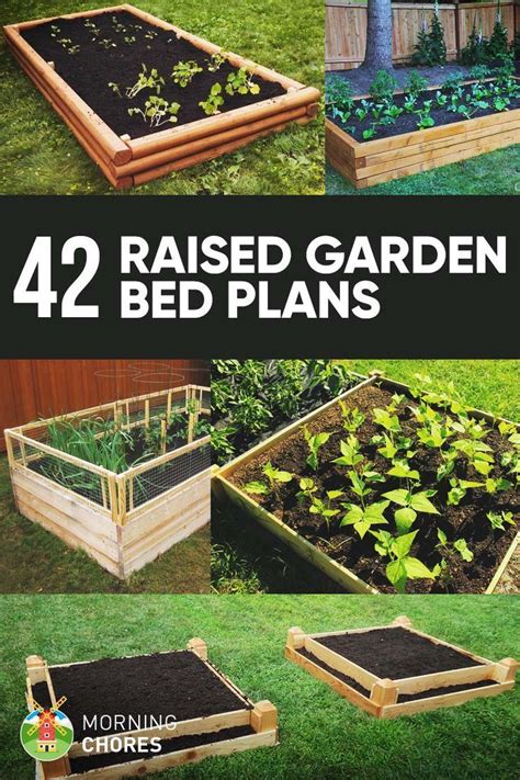 42 DIY Raised Garden Bed Plans and Ideas | PinPoint