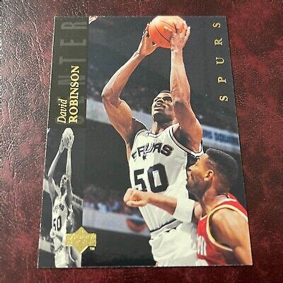 Upper Deck Special Edition Set David Robinson Spurs